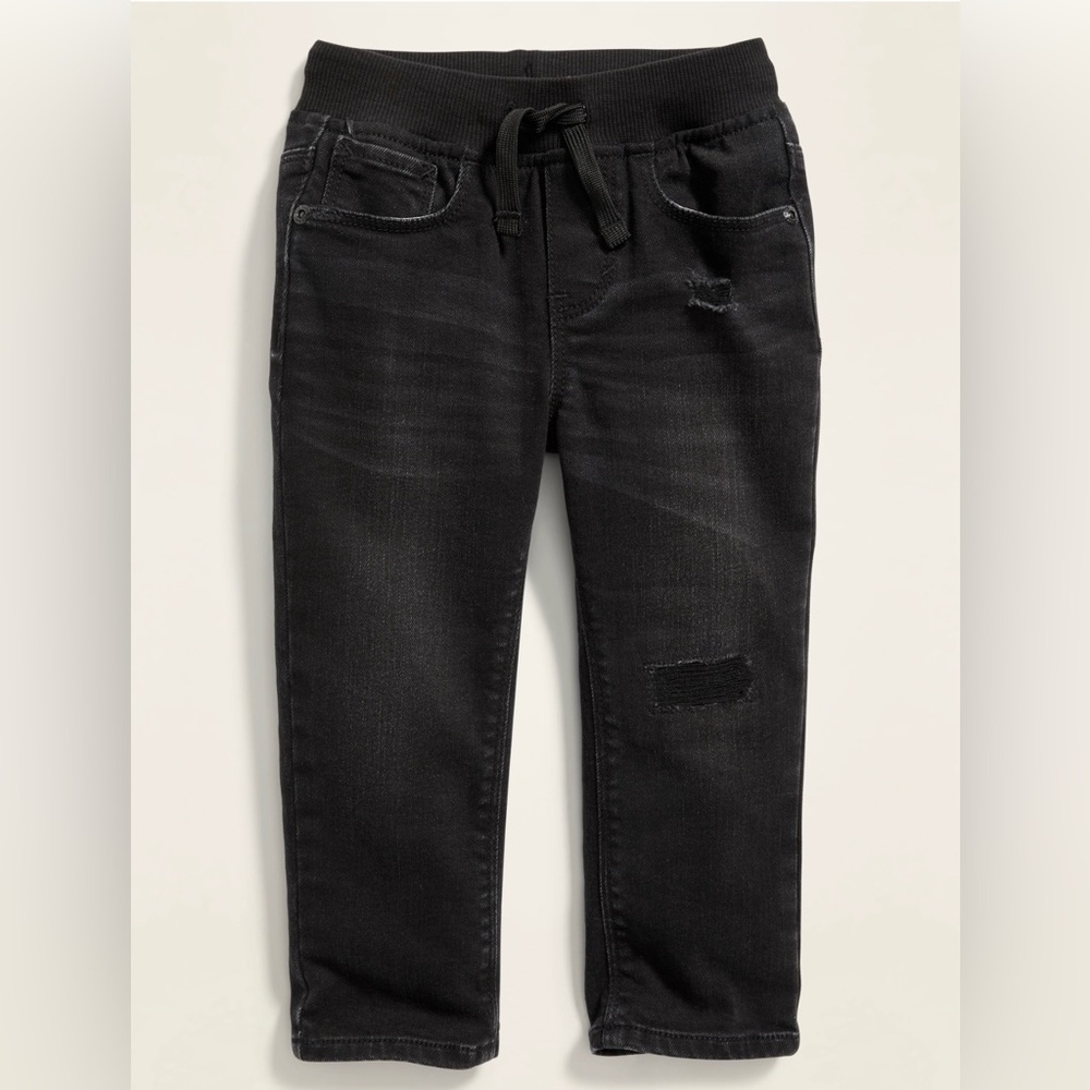 Old Navy Distressed Black Kids Jeans 4T